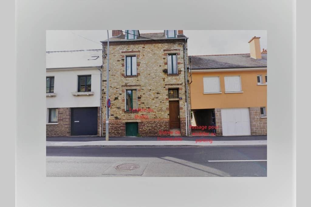 Ferienwohnung L'Urbain, Metro Anatole France, Proche Gare, Chu Rennes Exterior foto